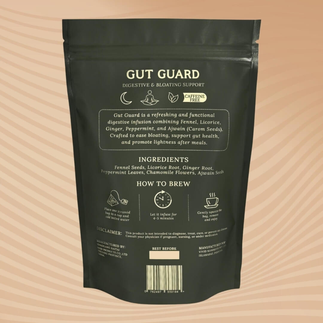 Gut Guard Herbal Tea – Digestive Support & Bloating Relief Blend The Herbalist