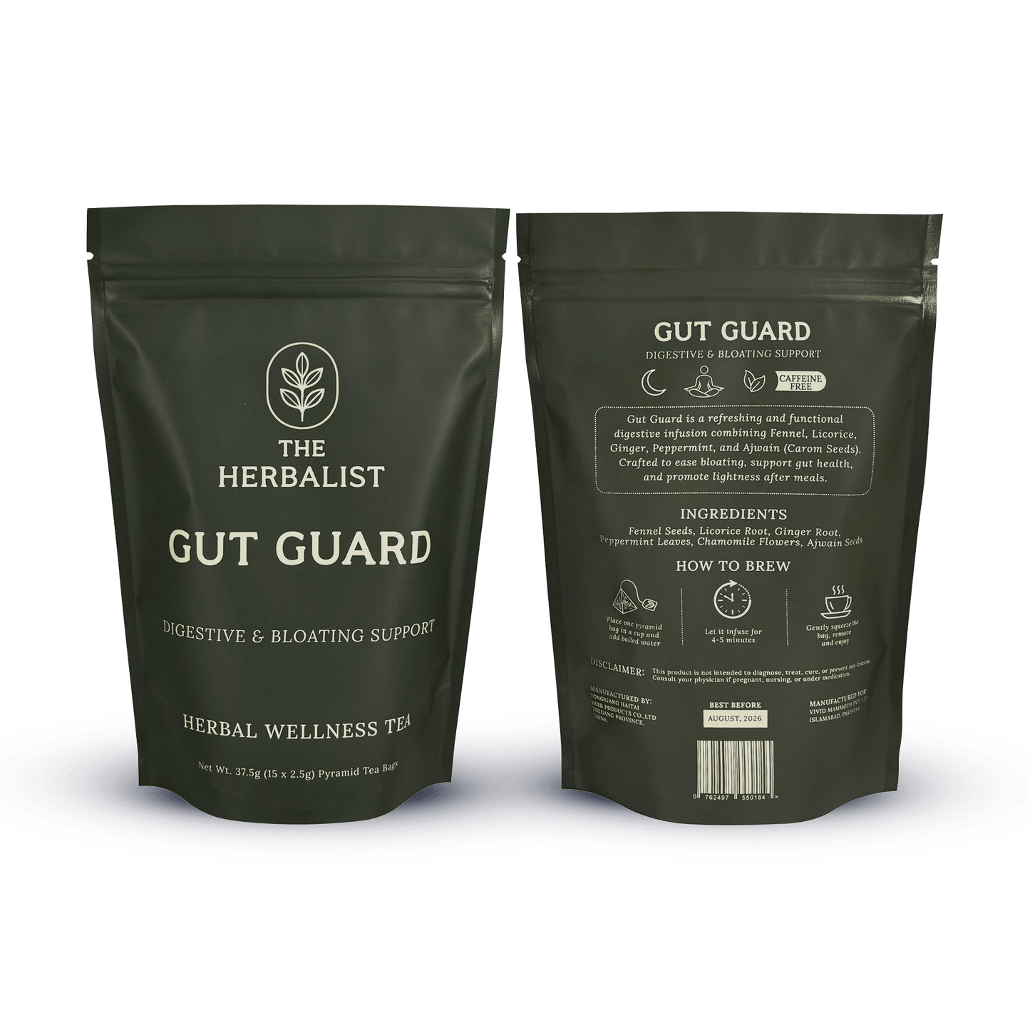 Gut Guard Herbal Tea – Digestive Support & Bloating Relief Blend The Herbalist