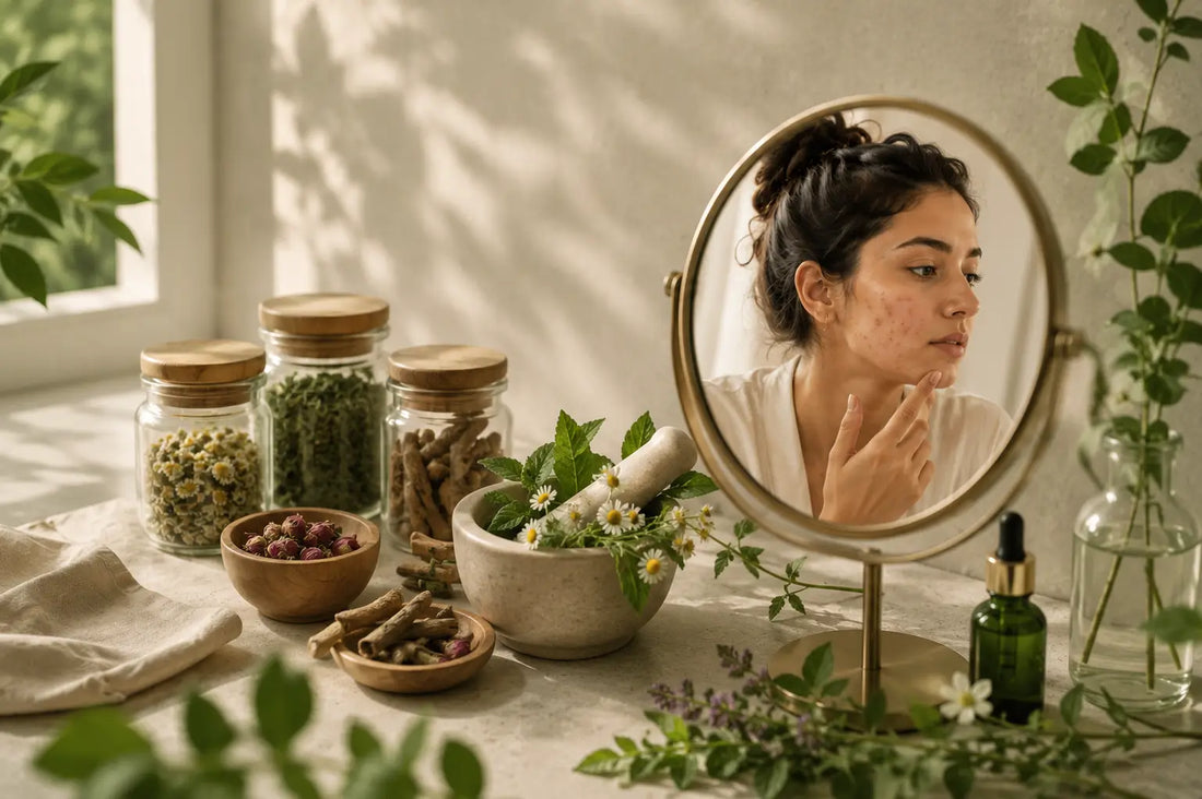 Hormonal Acne: Why Your Skin Breaks Out and Which Herbs Help