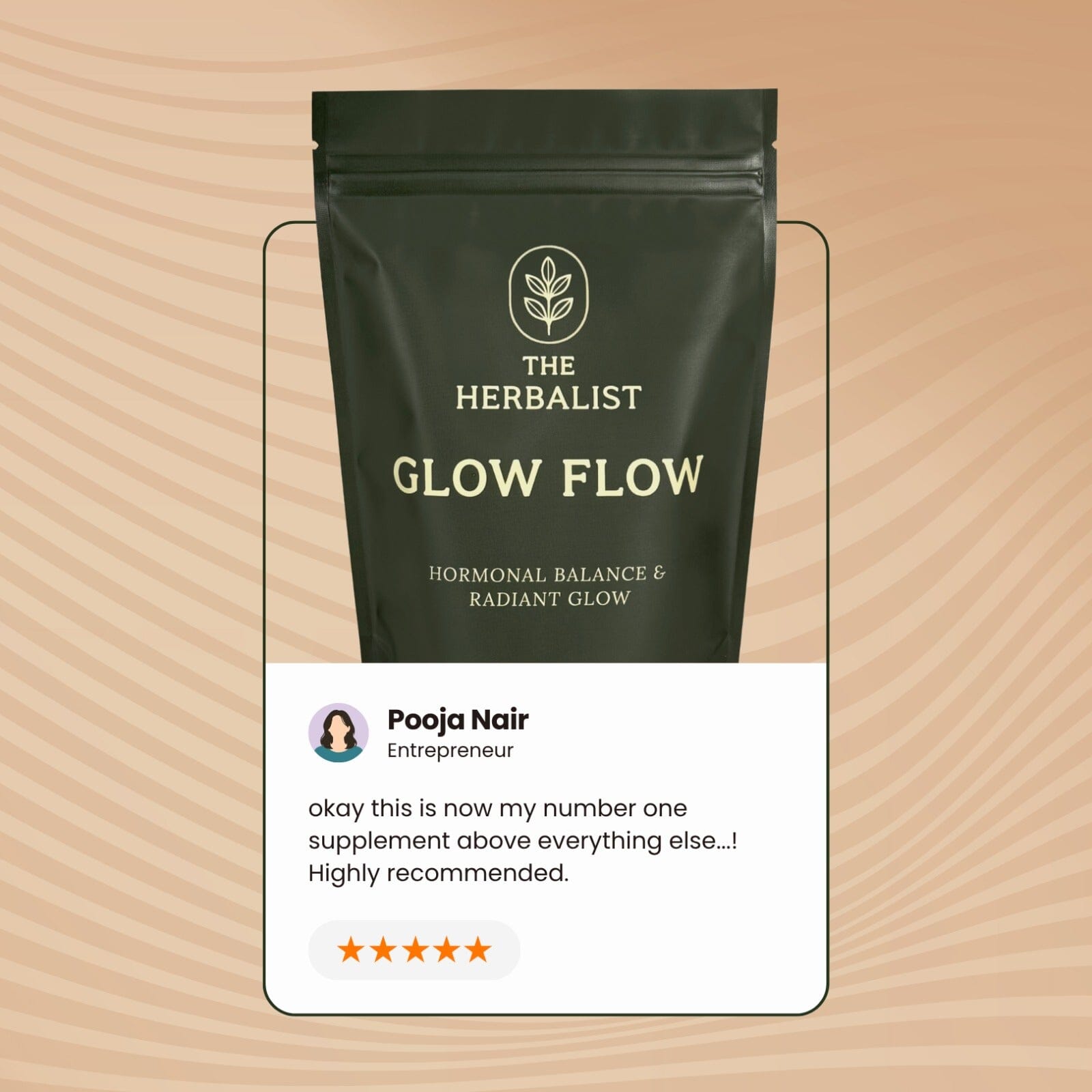 Glow Flow Herbal Tea – Hormonal Balance & PCOS Support Blend The Herbalist 