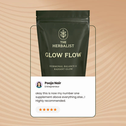Glow Flow Herbal Tea – Hormonal Balance & PCOS Support Blend The Herbalist 