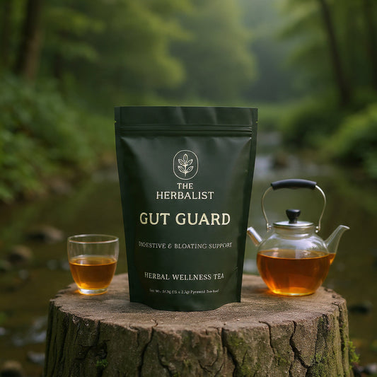 Gut Guard Herbal Tea – Digestive Support & Bloating Relief Blend The Herbalist 